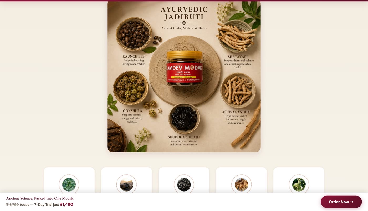 His medicine page